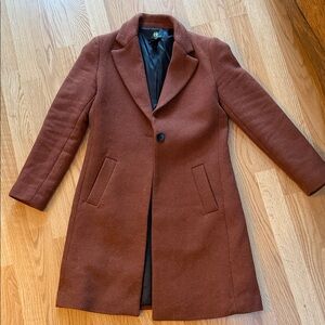 House of Harlow 1960 Rust Wool Jacket